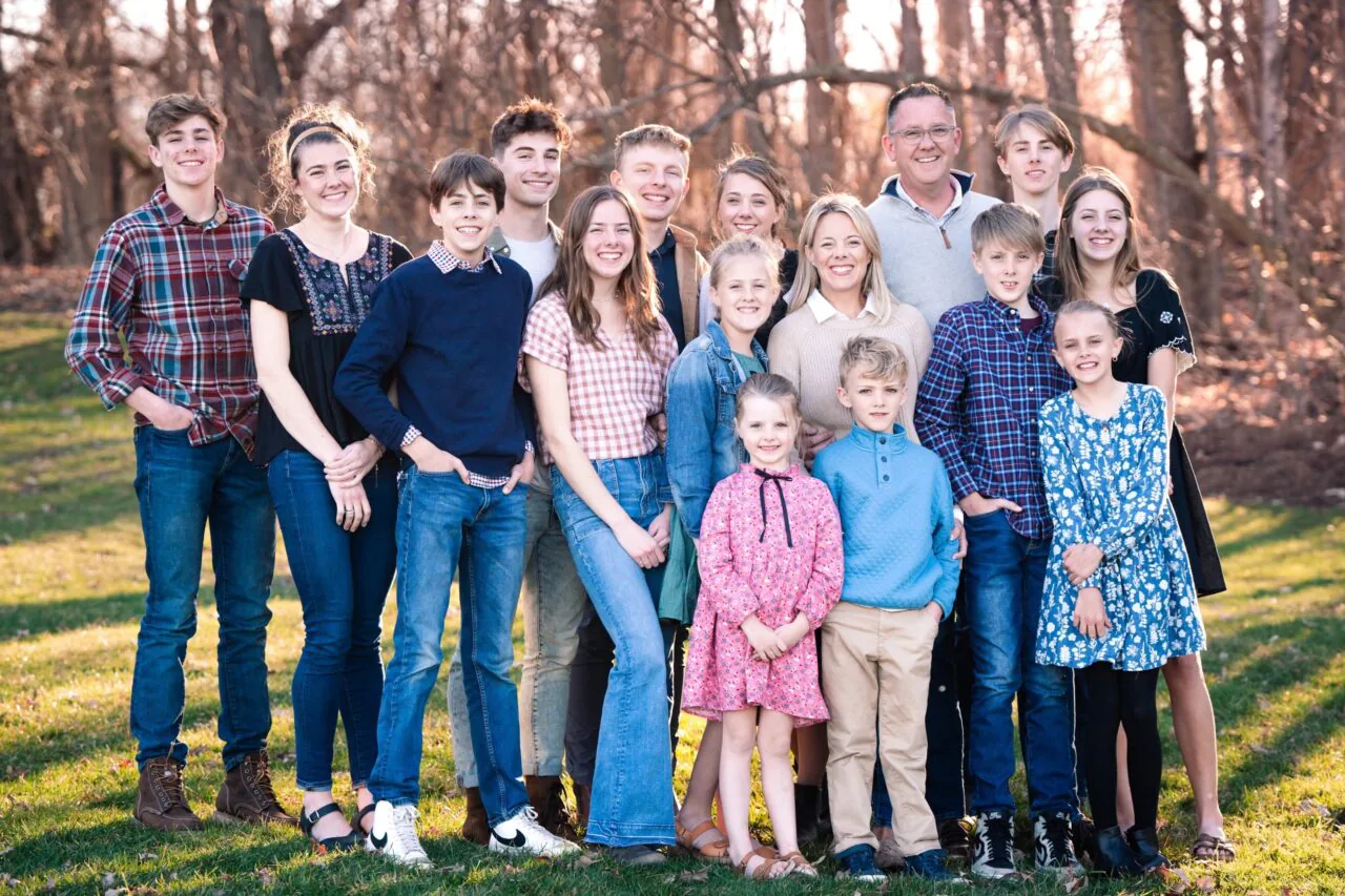 Evan and family