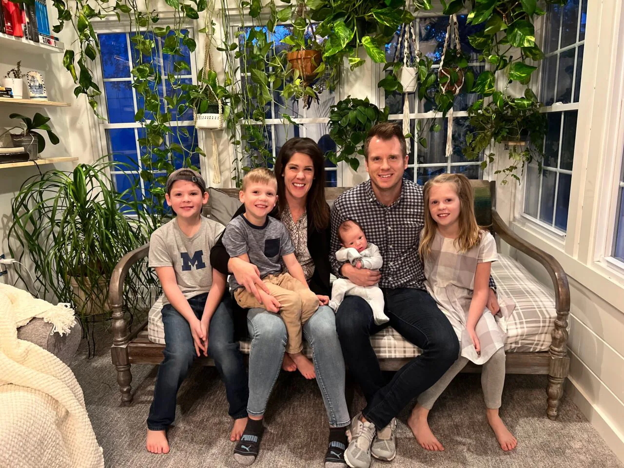 Josh and family