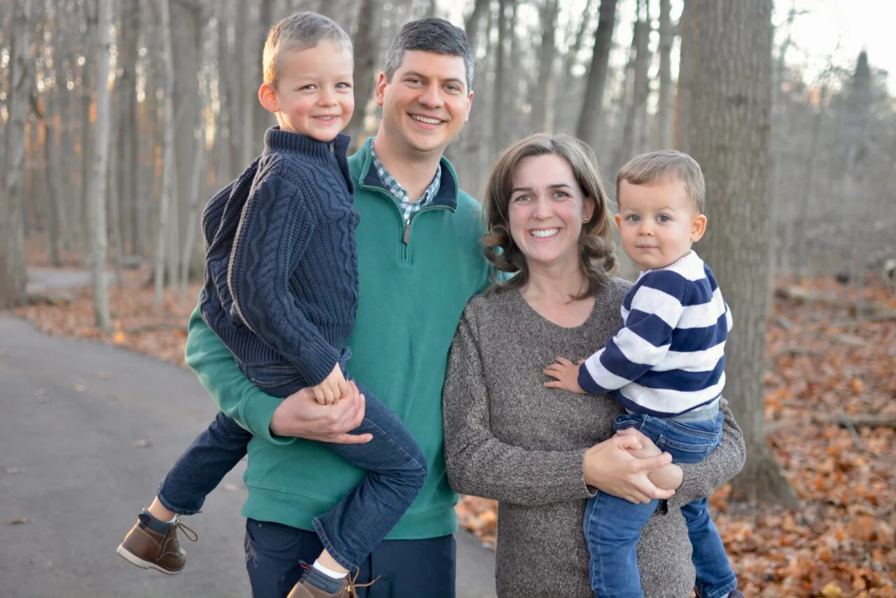 Tim and family